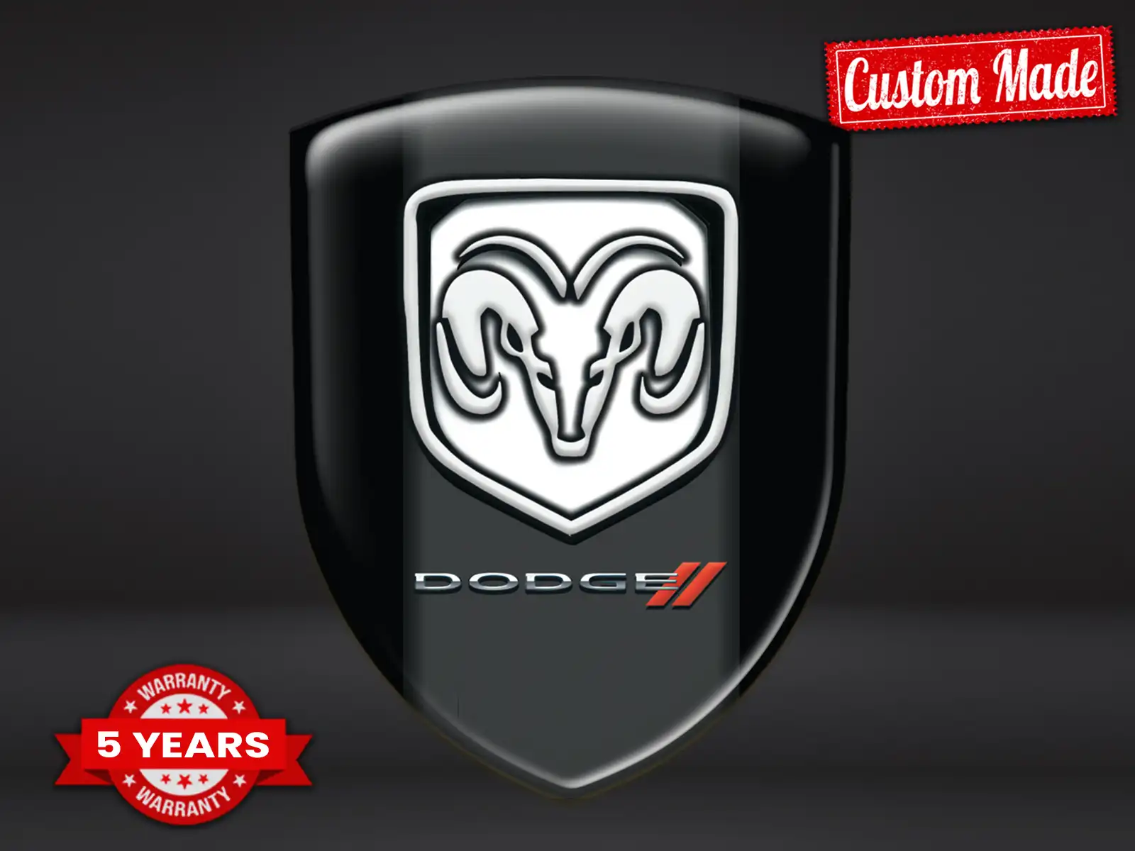 Dodge Pegatina Puerta Automática Deporte Estrella Personalizable